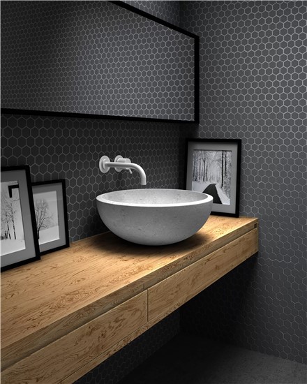 VIDREPUR NORDIC DARK GREY HEX